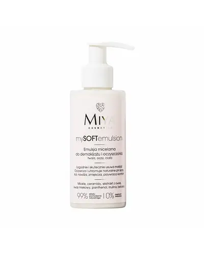 Miya Cosmetics Mysoftemulsion Emulsja Micelarna Do Demakijażu I Oczyszczania