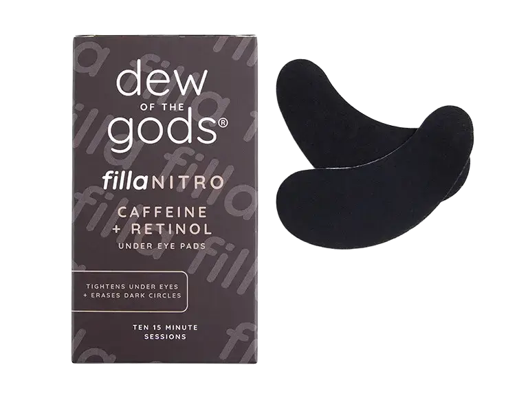dew of the gods Filla Nitro Caffeine + Retinol Under Eye Pads