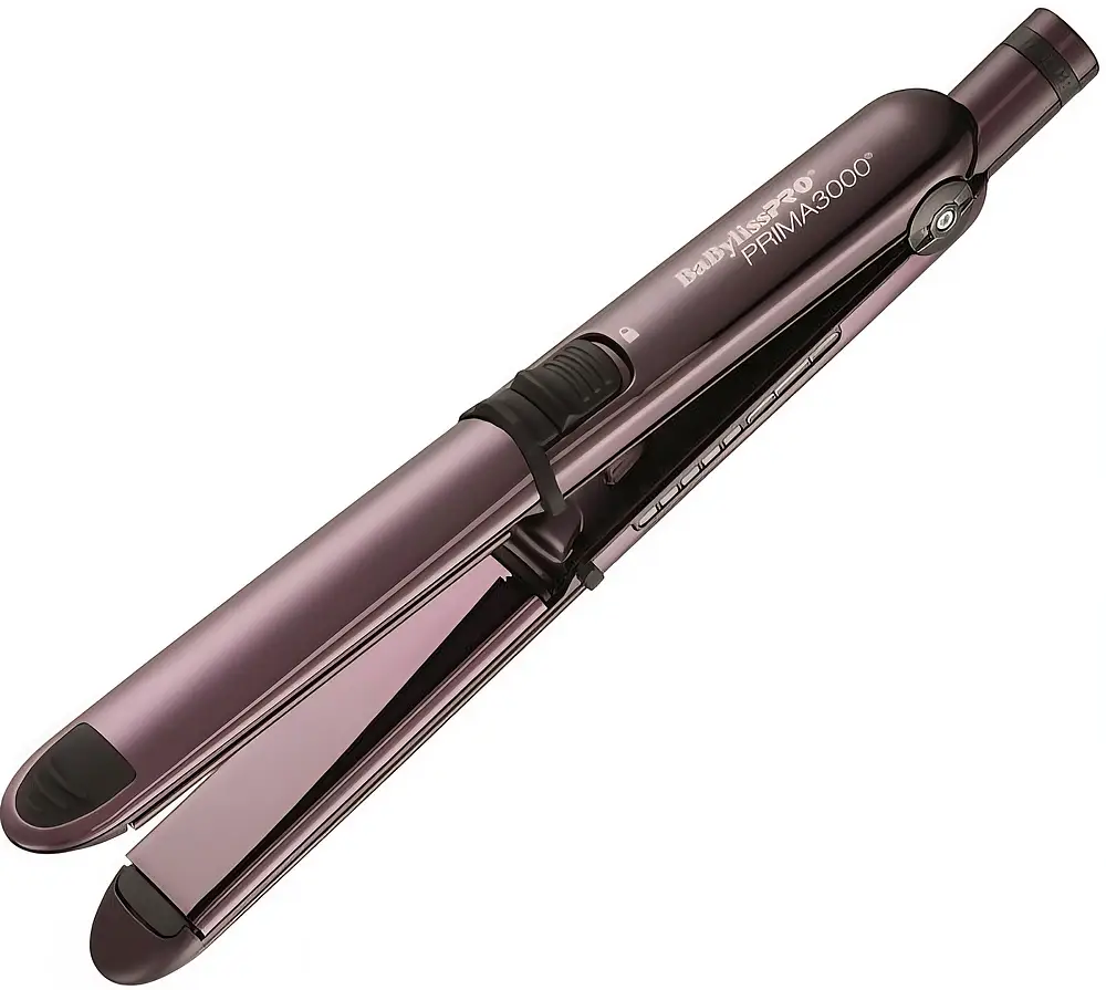 Babyliss Pro Nano Titanium Prima3000 1 1/4 Inch Flat Iron Midnight Purple