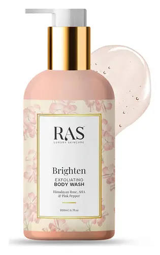 RAS Luxury Oils Brighten AHA Botanical Body Wash