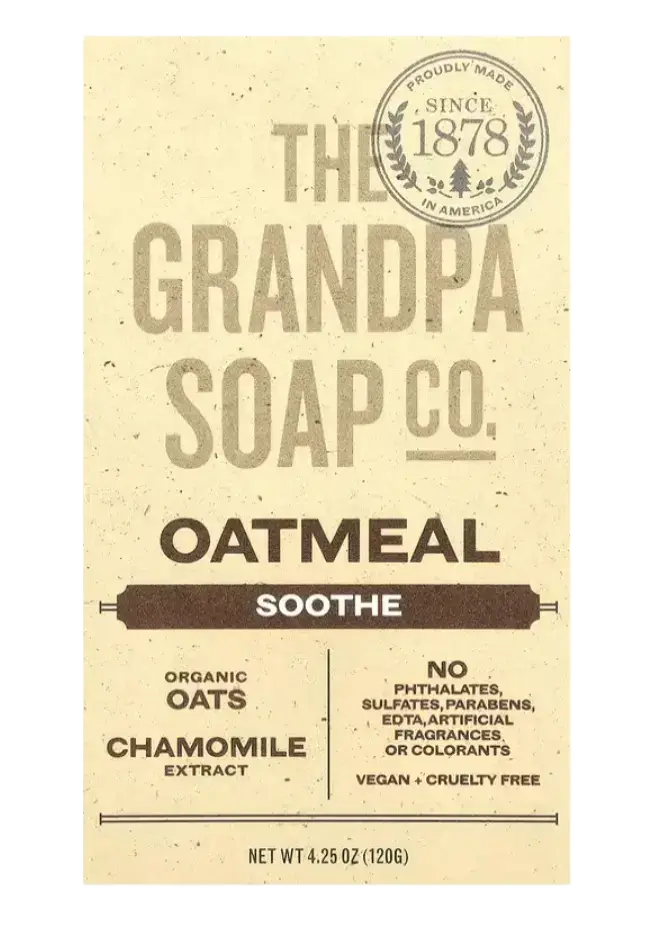 The Grandpa Soap Co. Oatmeal Bar Soap