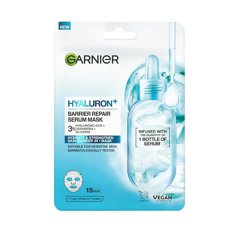 Garnier Hyaluron+ Barrier Repair Serum Mask