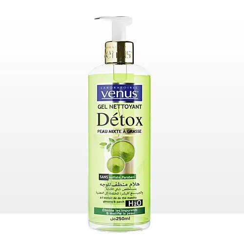 laboratoires venus Gel Nettoyant Detox Peau Mixte À Grasse