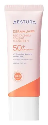 Aestura Derma UV 365 Red Calming Tone-Up Sunscreen SPF 50+ PA++++ South Korea