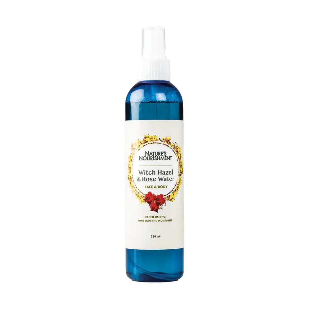 Nature's Nourishment Witch Hazel & Rose Water