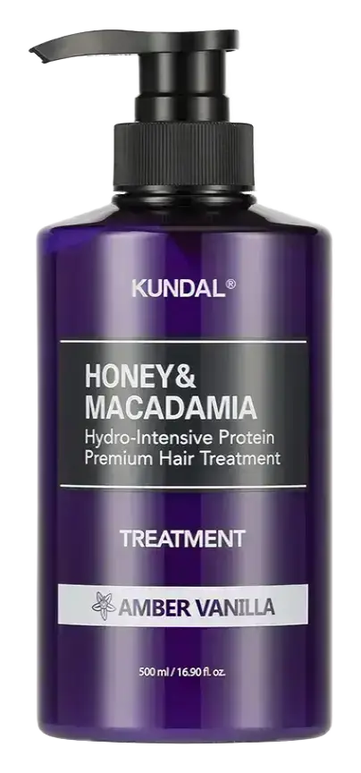 Kundal Honey & Macadamia Hydro-Intensive Protein Premium Hair Treatment Amber Vanilla