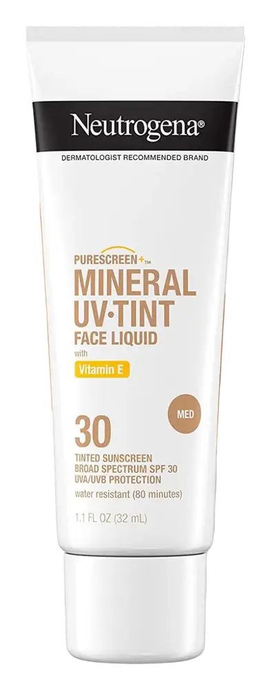 Neutrogena Purescreen+ Mineral UV Tint Face Liquid Sunscreen SPF 30