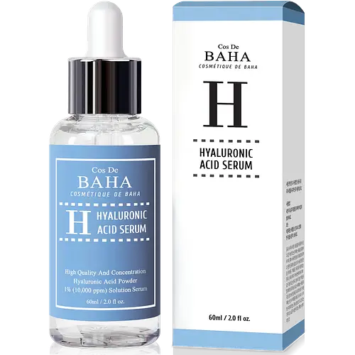 Cos De BAHA Pure Hyaluronic Acid 1% Powder Solution Serum