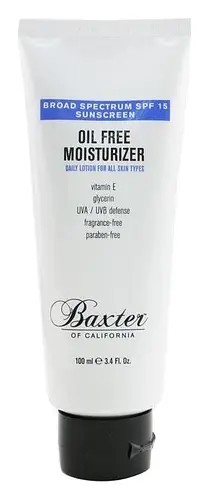 Baxter of California Oil Free Moisturizer Broad Spectrum SPF 15