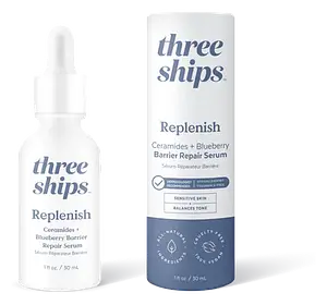 Three Ships Beauty Replenish Ceramides + Blueberry Barrier Repair Serum