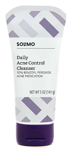 Solimo Daily Acne Control Cleanser 10% Benzoyl Peroxide Acne Medication