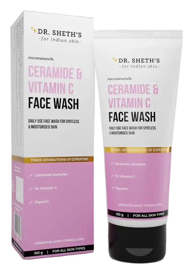 Dr. Sheth's Ceramide & Vitamin C Face Wash
