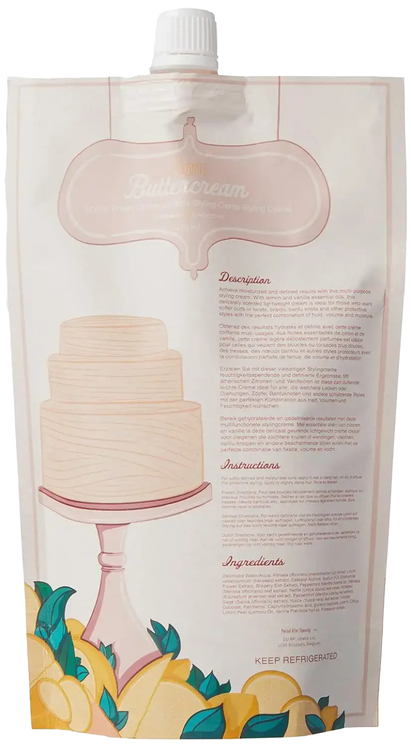 Eco Slay Lemon Buttercream Styling Cream