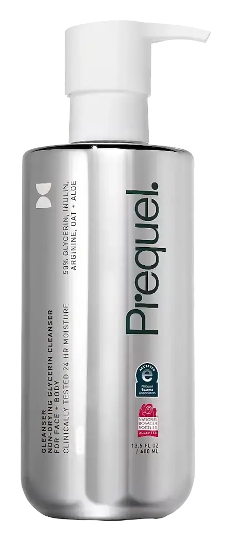 Prequel Gleanser Non-Drying Glycerin Cleanser For Face And Body
