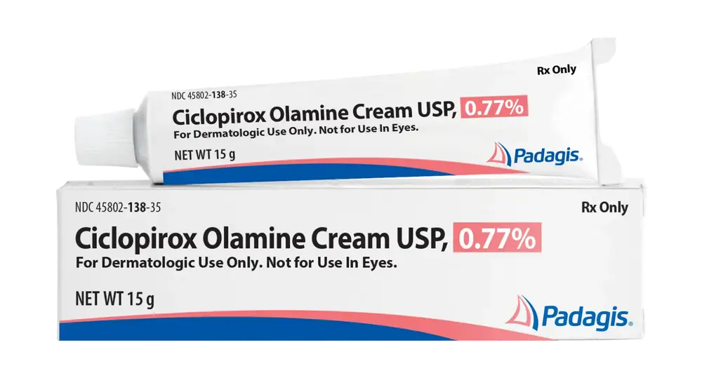 Padagis Ciclopirox Olamine Cream USP, 0.77%