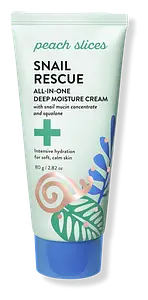 Peach Slices Snail Rescue All-In-One Deep Moisture Cream