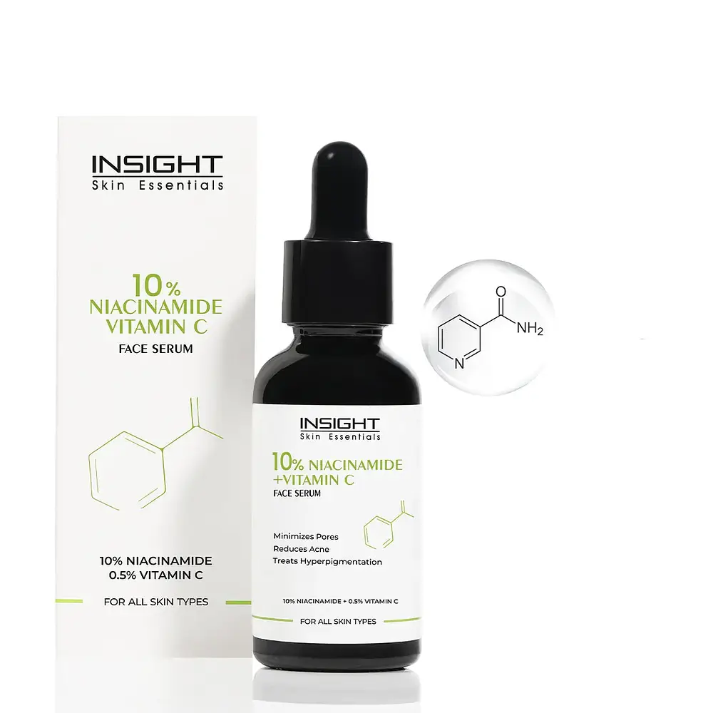Insight Cosmetics 10% Niacinamide + Vitamin C Face Serum