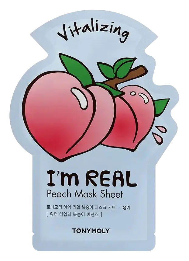 TONYMOLY I'm Real Sheet Mask Peach