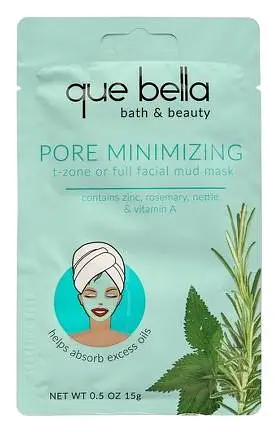 Que Bella Pore Minimizing Mud Face Mask