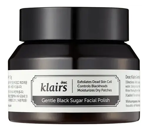 Dear, Klairs Gentle Black Sugar Facial Polish