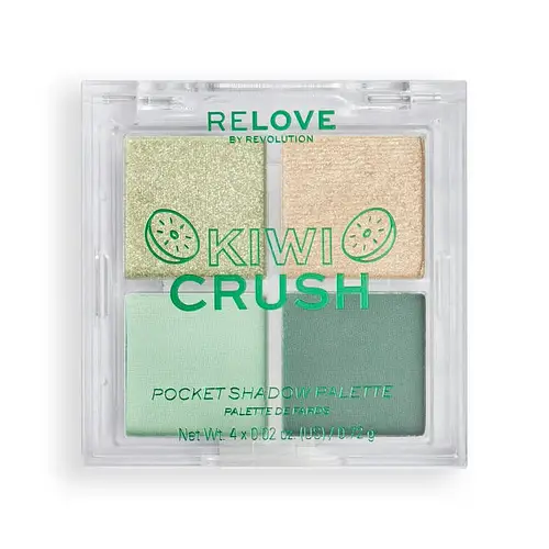 Revolution Beauty Relove Pocket Eyeshadow Palette Kiwi Crush