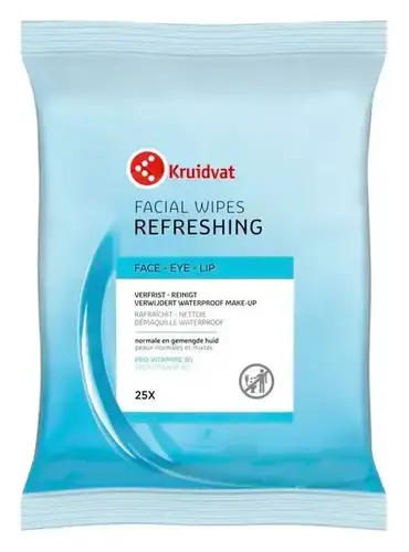Kruidvat Facial Wipes Refreshing