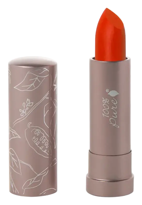 100% Pure Fruit Pigmented Cocoa Butter Matte Lipstick Cactus Bloom