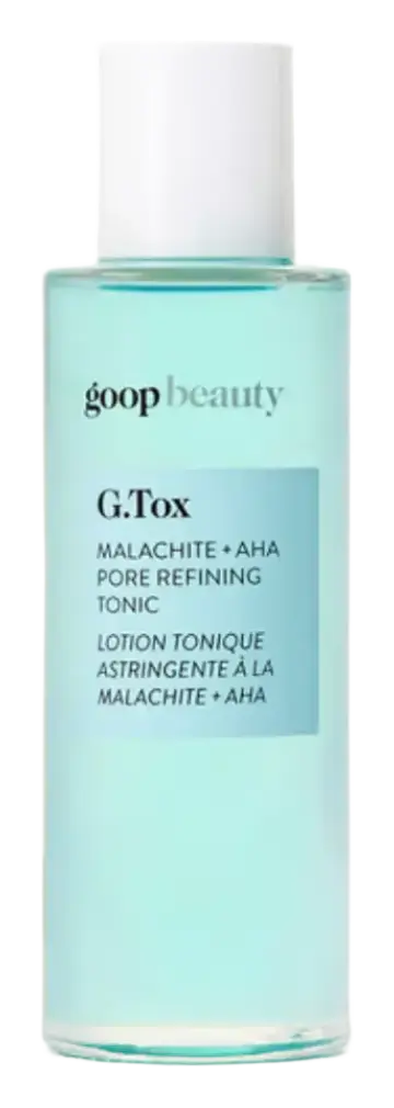 Goop Beauty G.Tox Malachite + AHA Pore Refining Tonic