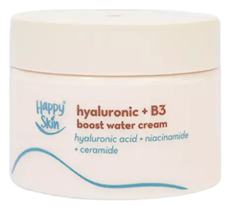 Happy Skin Cosmetics Hyaluronic + B3 Boost Water Cream
