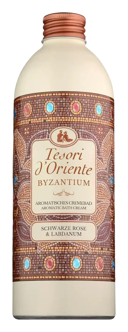 Tesori d'Oriente Bath Cream Schwarze Rose & Labdanum