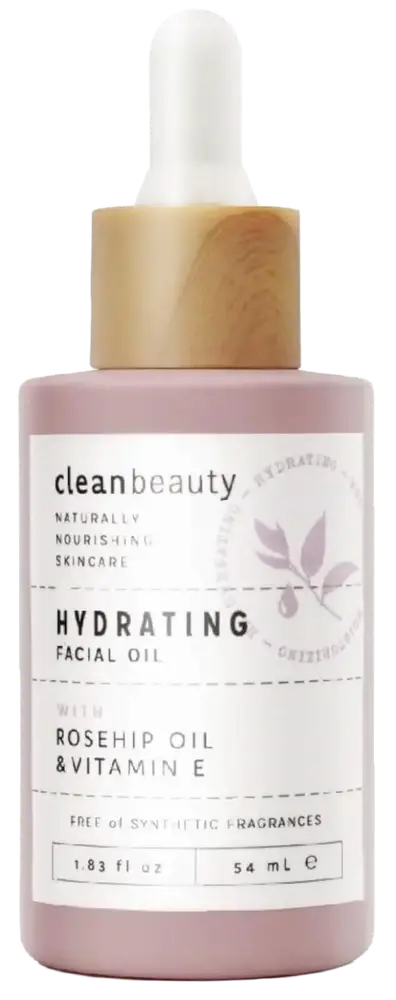 Clean Beauty Hydrating Facial Oil