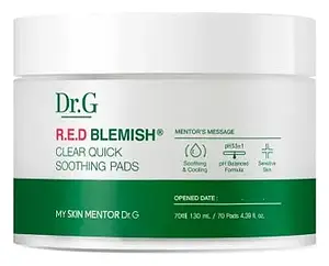 Dr.G R.E.D Blemish Clear Quick Soothing Pads