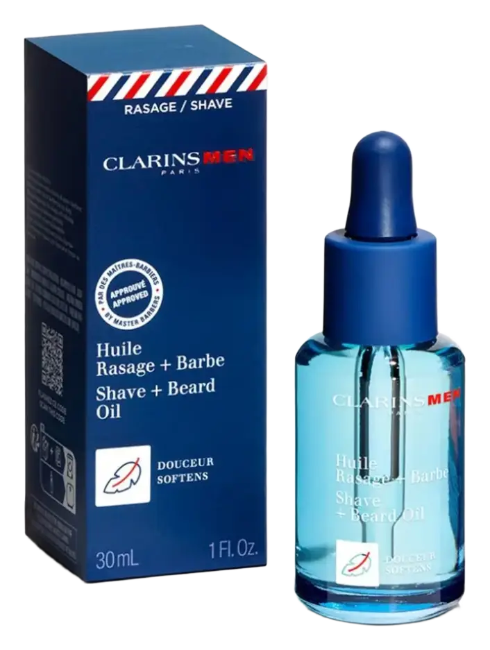 Clarins Men Shave + Beard Oil