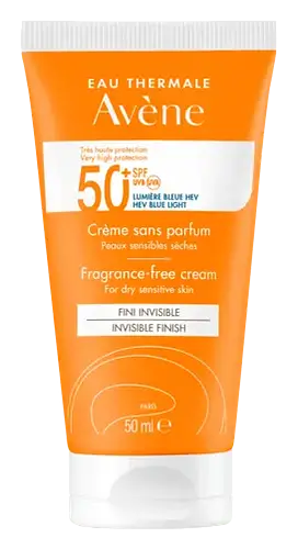 Avène Fragrance-Free Cream Invisible Finish SPF 50+
