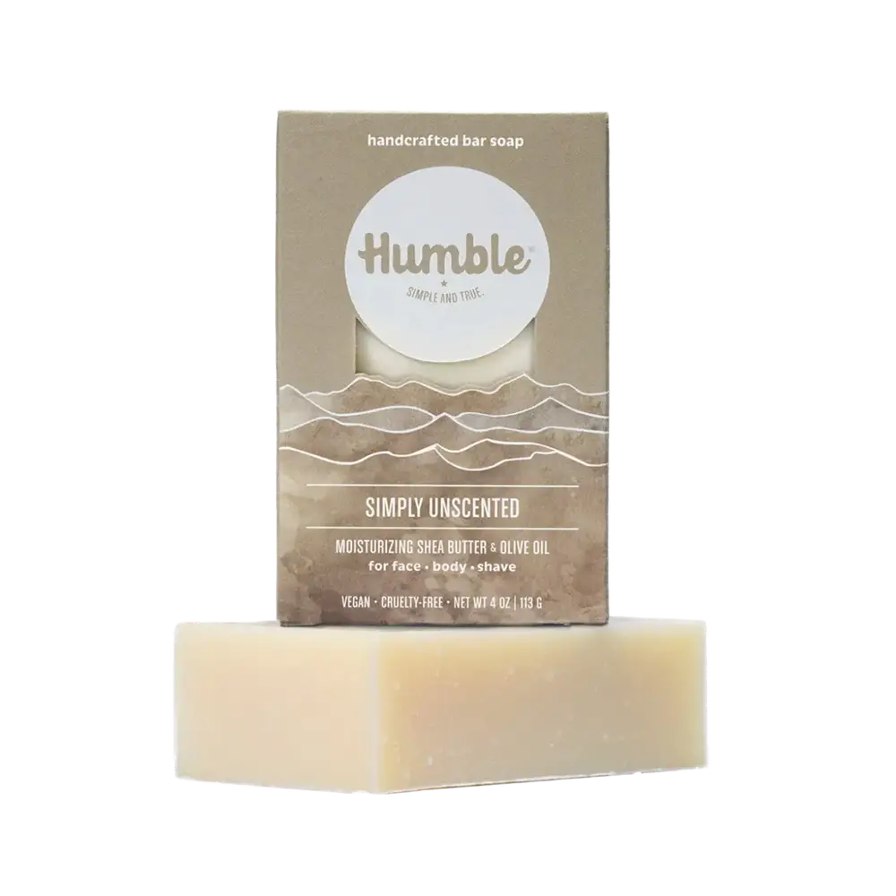 Humble Brands Handcrafted Bar Soap Simply Unscented