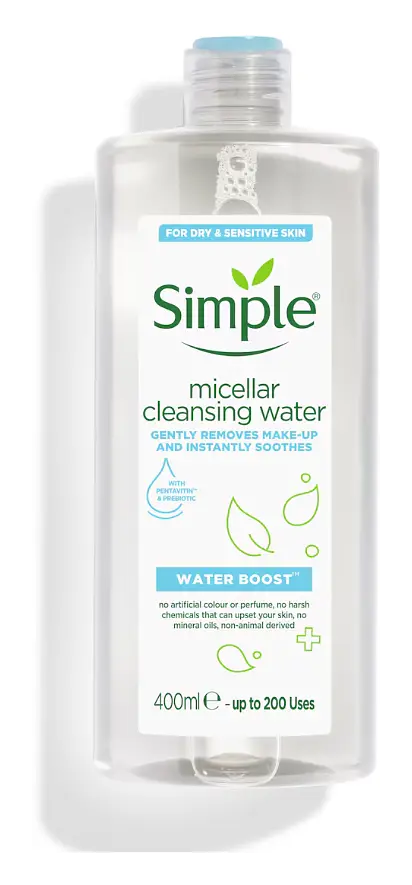 Simple Skincare Water Boost Micellar Cleansing Water US