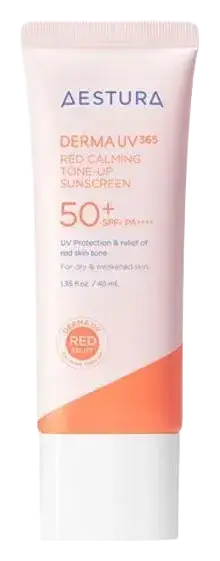 Aestura Derma UV 365 Red Calming Tone-Up Sunscreen SPF 50+ PA++++ South Korea