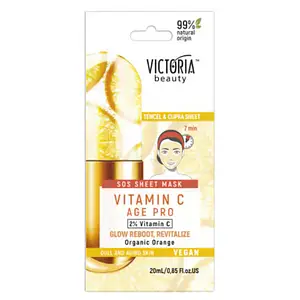 Victoria Beauty Vitamin C Age Pro SOS Sheet Mask