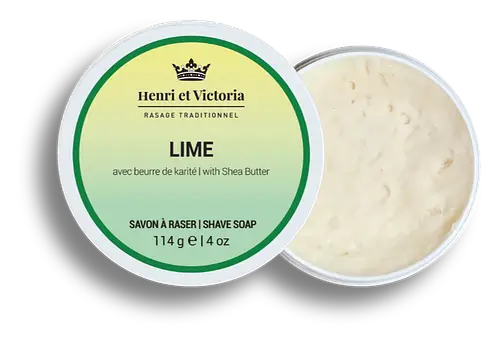 Henri Et Victoria Shave Soap Lime
