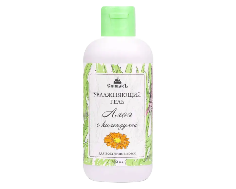 Спивакъ (SpivakЪ) Aloe Gel With Calendula Extract