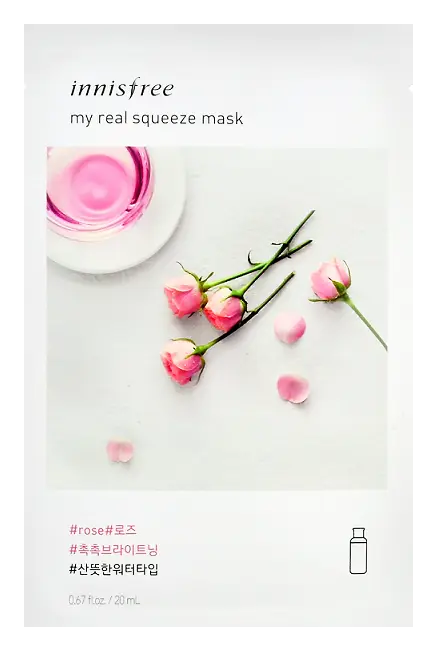 innisfree My Real Squeeze Mask Rose