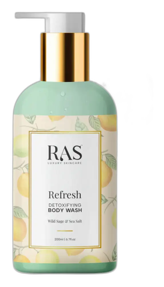 RAS Luxury Oils Refresh Detoxifying & Acne Reducing Body Wash