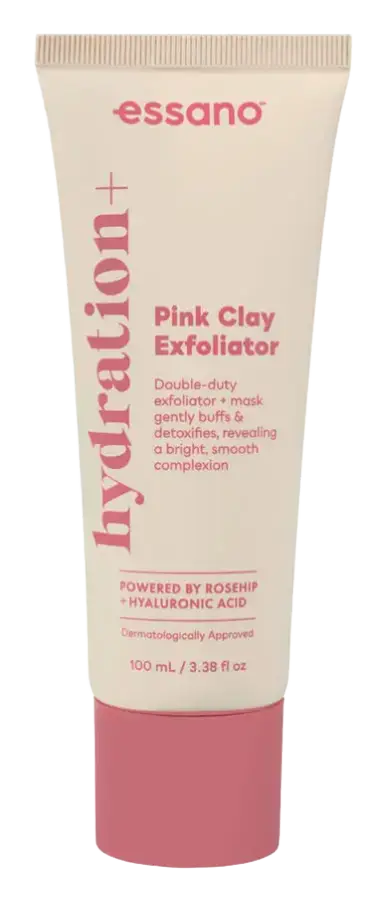 Essano Hydration+ Pink Clay Exfoliator