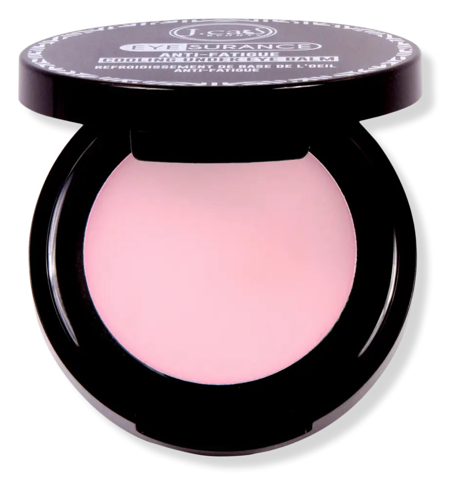 J.Cat Beauty Eye Surance Anti-Fatigue Cooling Under Eye Balm Pink Rosa Canina Fruit Oil