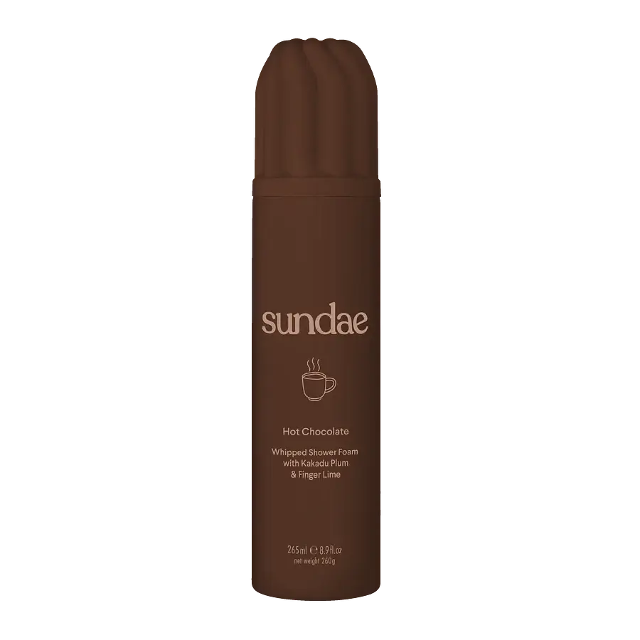 Sundae Whipped Shower Foam Hot Chocolate