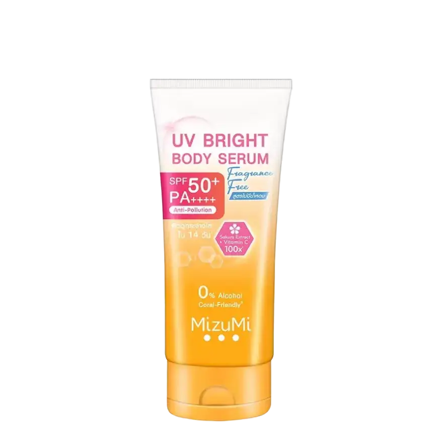 MizuMi UV Bright Body Serum SPF 50+ Fragrance Free