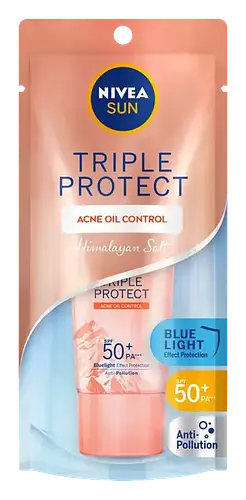Nivea Triple Protect Acne Oil Control SPF50+ PA+++