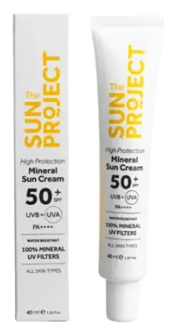Gorkito The Sun Project High Protection Mineral Sun Cream SPF 50+