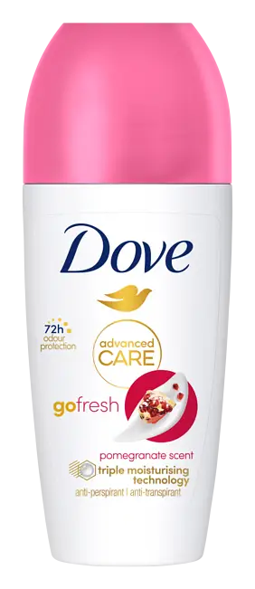 Dove Advanced Care Go Fresh Pomegranate Antiperspirant Deodorant Roll-On