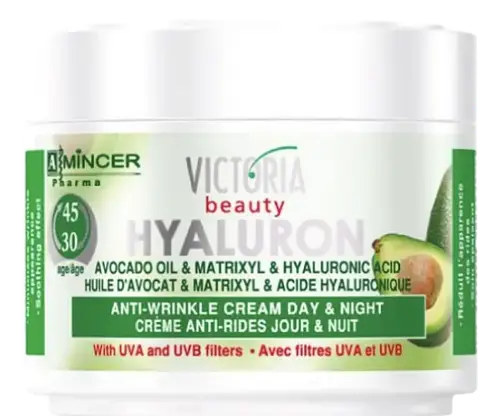 Victoria Beauty Hyaluron Avocado Oil, Matrixyl, & Hyaluronic Acid Anti-Wrinkle Face Cream
